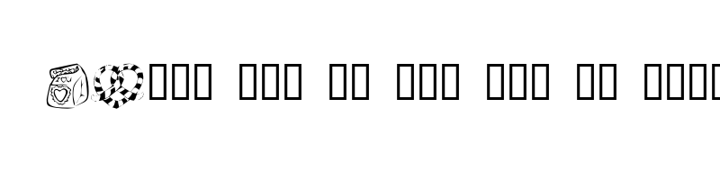 font preview of KR Kat's Got A New Valentine Regular