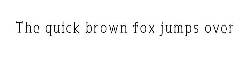 font preview of kurobara gothic light