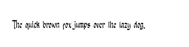 font preview of Last Chronicle Free