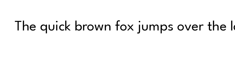 font preview of LeagueSpartan Regular