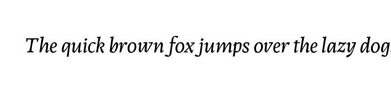 font preview of LelujaOriginal Italic