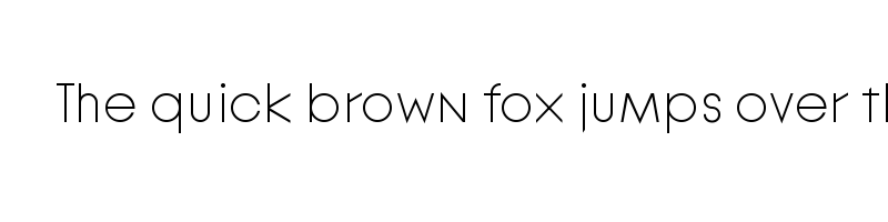 font preview of Lineal Thin