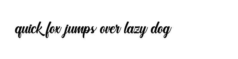 font preview of LolytaScript TTF