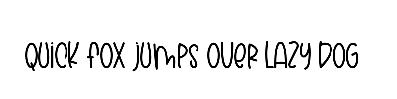 font preview of Love Me
