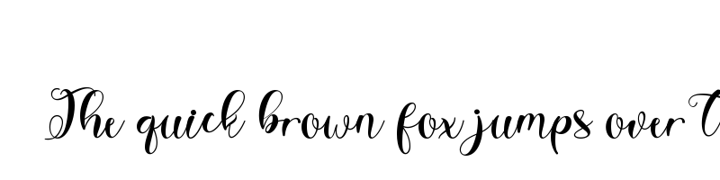 font preview of Lovely Style Ttf