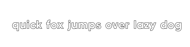 font preview of MADE CARVING Outline