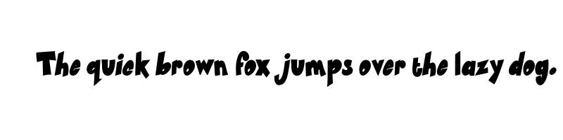 font preview of Main Kind