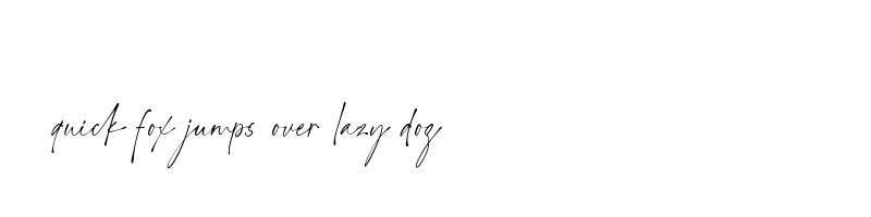 font preview of Manhattan Signature