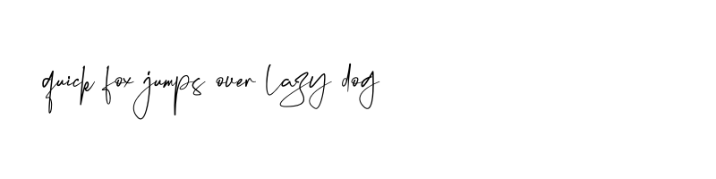 font preview of Marentta Signature Regular
