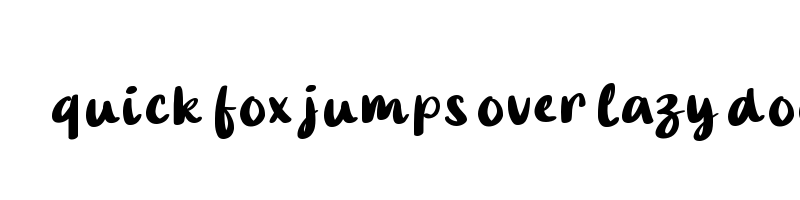 font preview of Master Freebie