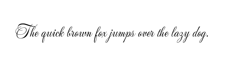 font preview of MeaCulpa Regular
