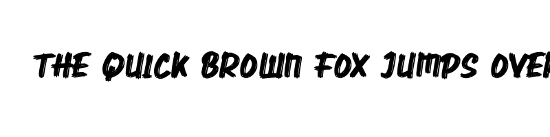 font preview of Mehren Brush
