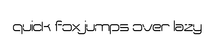 font preview of METHANERSE TTF