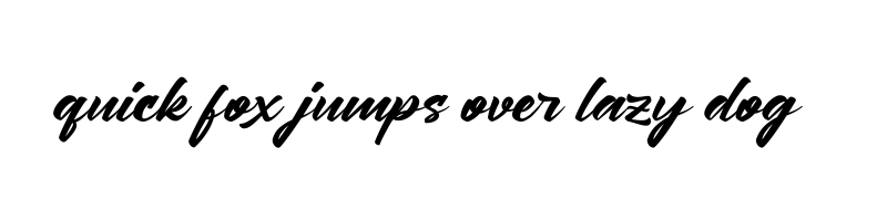 font preview of Mick stone Crush