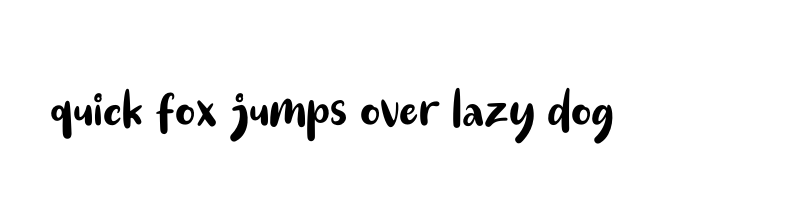 font preview of Mike Samiya