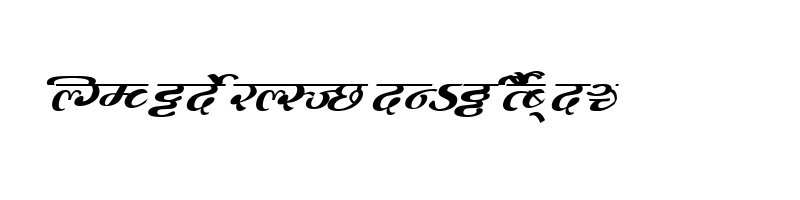 font preview of Millennium Mogara Normal
