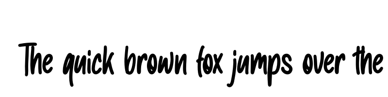 font preview of Miracle Boy TTF