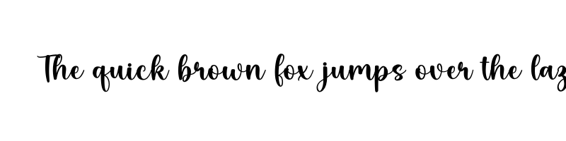 font preview of Miranda OTF