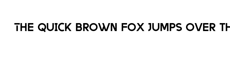 font preview of MODERA