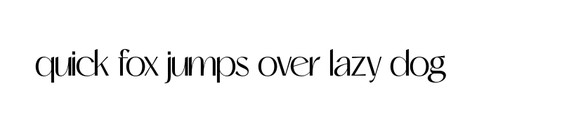 font preview of Mogent