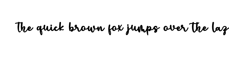 font preview of Monika Rosa OTF