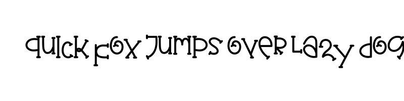 font preview of MONSTER CUTE