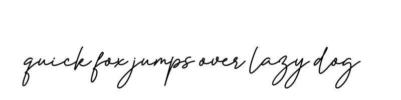 font preview of Montreal Signature