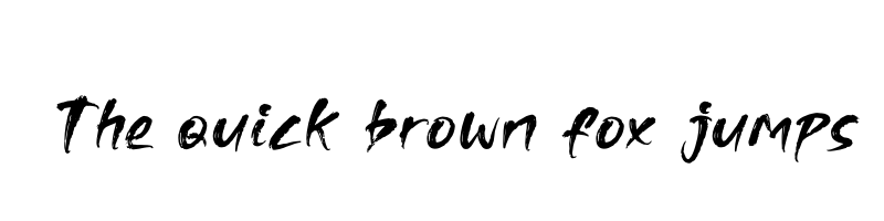 font preview of Morlya Gates