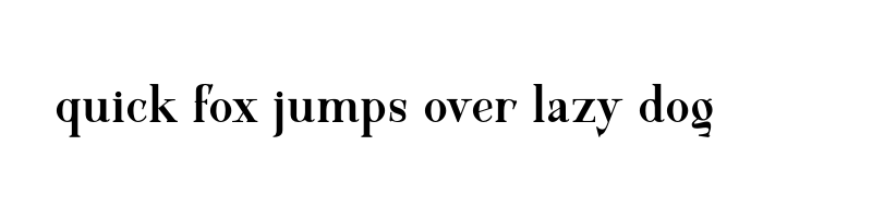font preview of Motzeda Demo