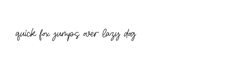font preview of Mountey Kalinas