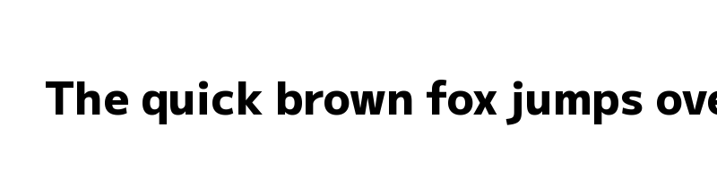 font preview of MPLUS2 ExtraBold