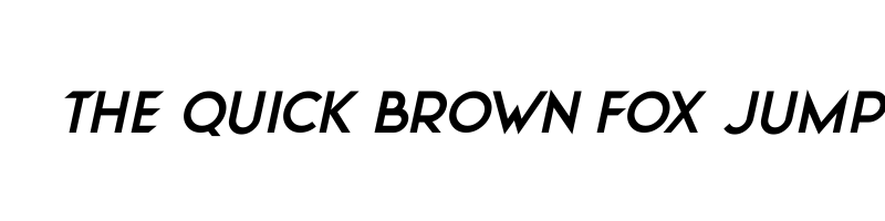 font preview of Natural Precision Italic