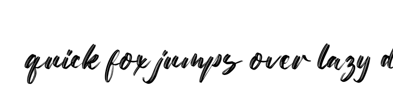 font preview of Netto Brushes