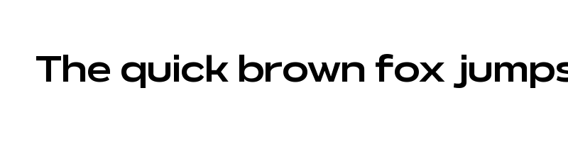 font preview of Never Mind Extended Bold