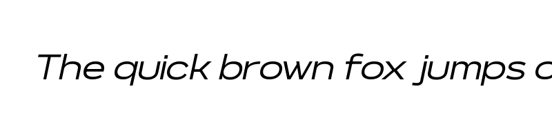 font preview of Never Mind Extended Book Italic