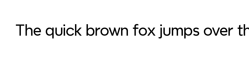 font preview of NeverMind Regular