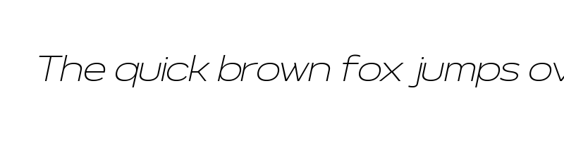 font preview of NeverMindExtended ExtraLightItalic
