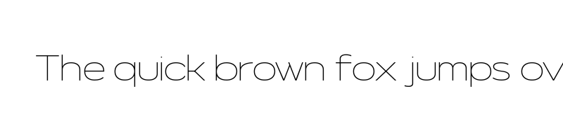 font preview of NeverMindExtended Thin