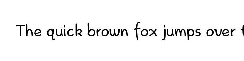 font preview of NeverMindHandwriting Regular