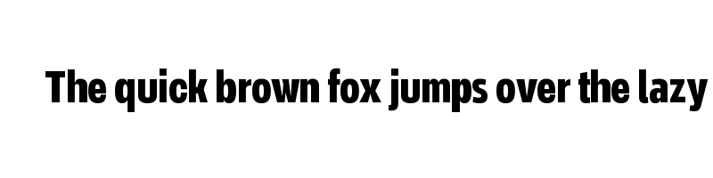font preview of NeverMindUltraCondensed Extrabold