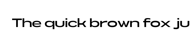 font preview of NeverMindUltraExtended Bold