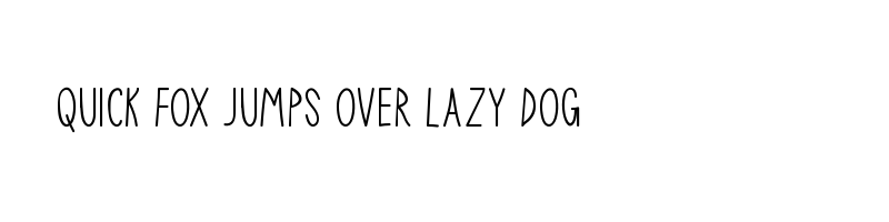 font preview of Nimble Bear