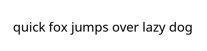 font preview of Noto Sans Regular
