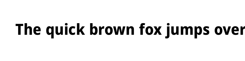 font preview of NotoSans Malayalam SemiCondensed ExtraBold