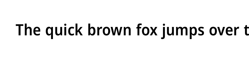 font preview of NotoSansMalayalam SemiCondensed SemiBold