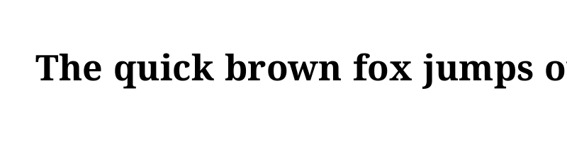 font preview of NotoSerifMalayalam Bold