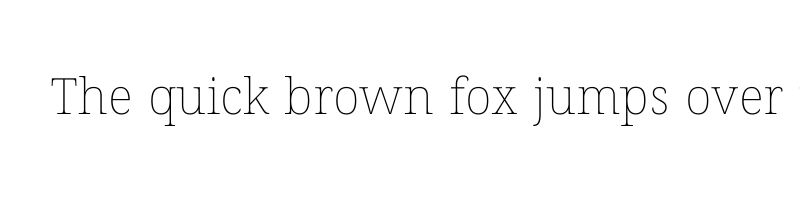 font preview of NotoSerifMalayalam Thin