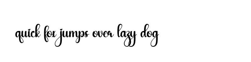 font preview of Olive Oil