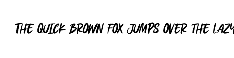 font preview of Ominous Outlaw OTF