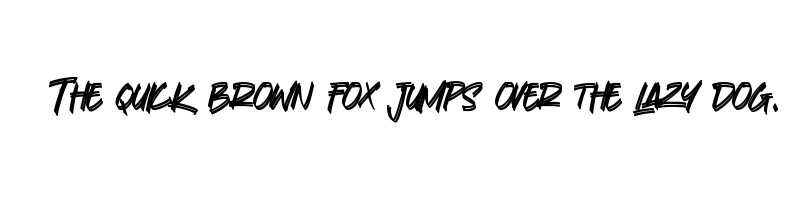 font preview of on Progress